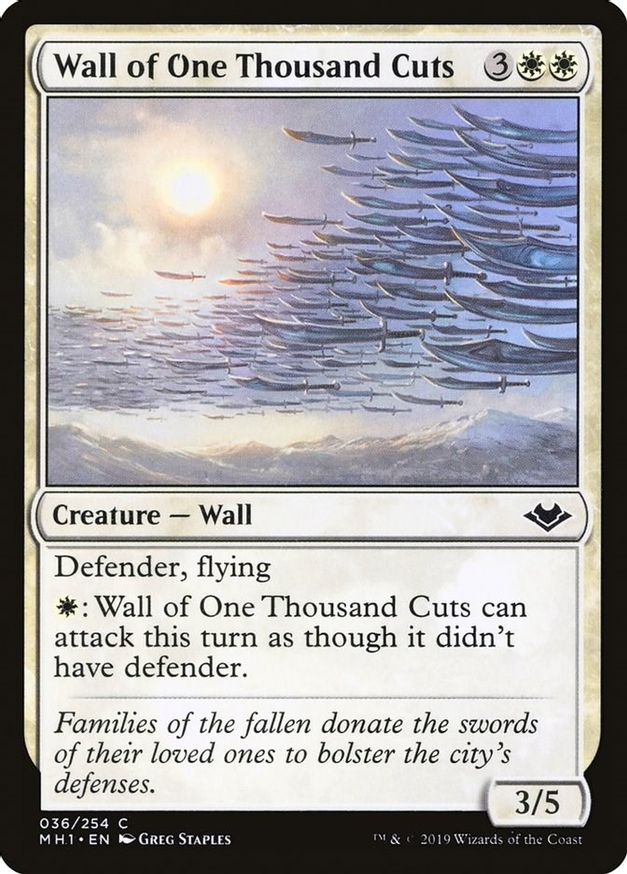 Wall of One Thousand Cuts | 36 | Modern Horizons