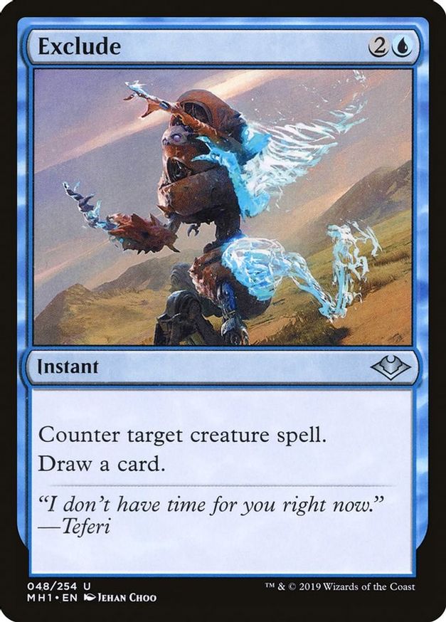 Exclude | 48 | Modern Horizons