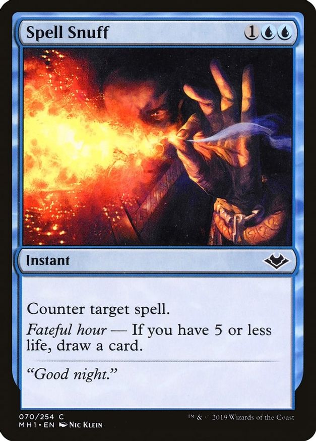 Spell Snuff | 70 | Modern Horizons