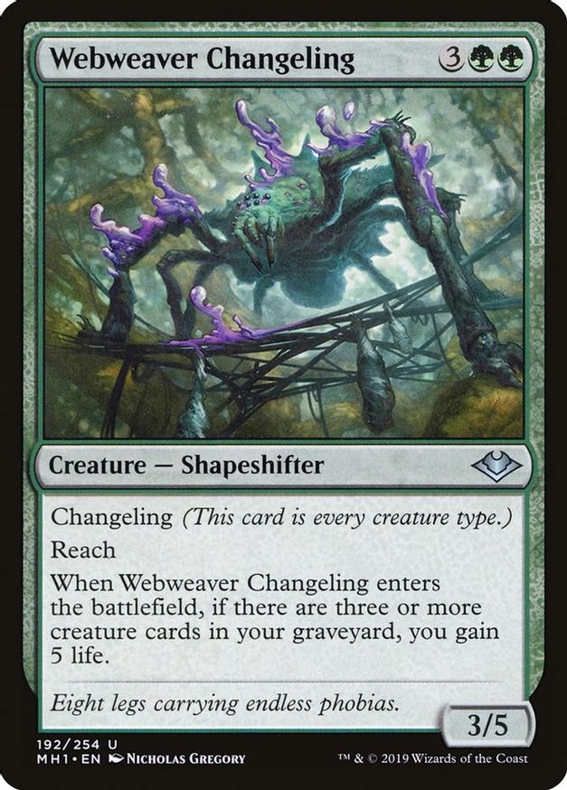 Webweaver Changeling | 192 | Modern Horizons