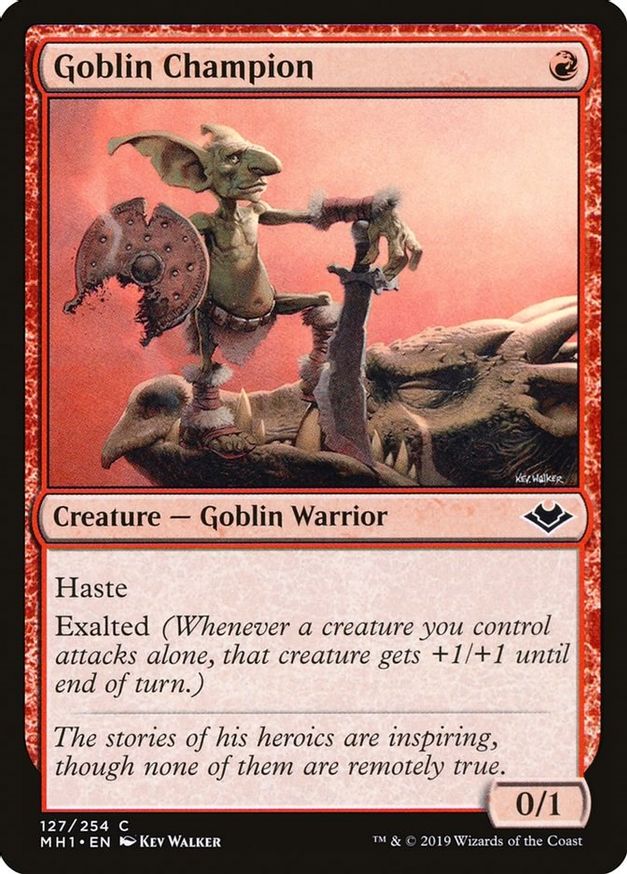 Goblin Champion | 127 | Modern Horizons