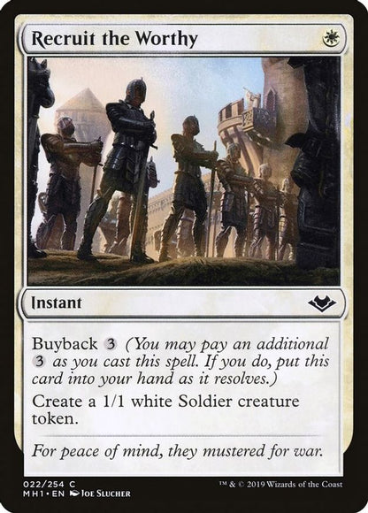 Recruit the Worthy | 22 | Modern Horizons