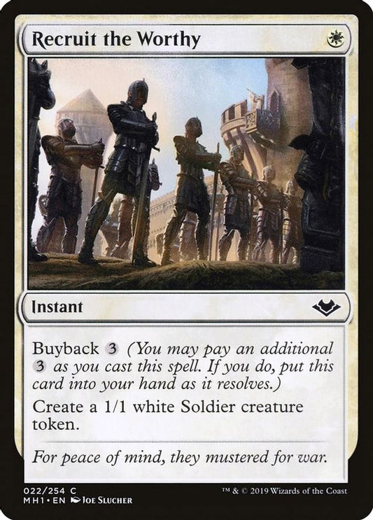 Recruit the Worthy | 22 | Modern Horizons