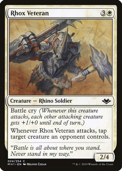 Rhox Veteran | 24 | Modern Horizons