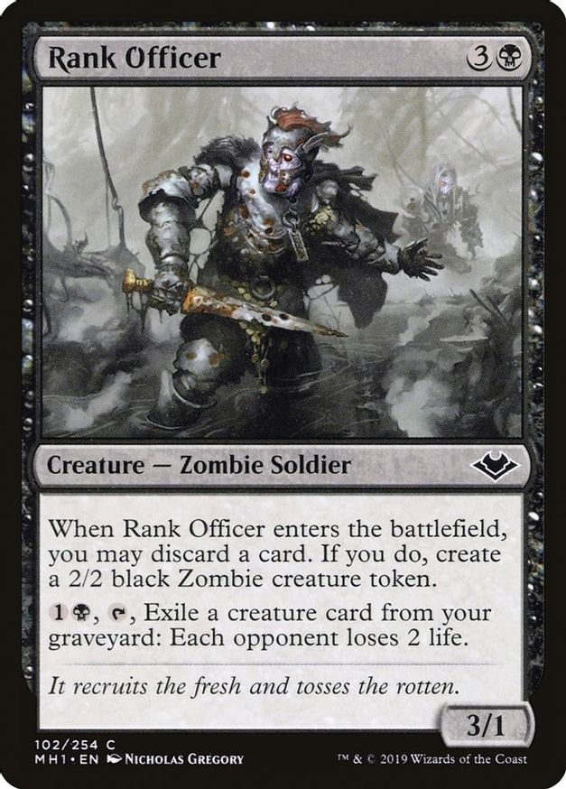 Rank Officer | 102 | Modern Horizons