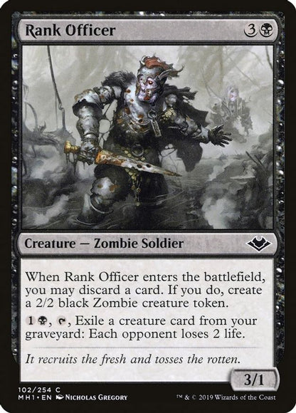 Rank Officer | 102 | Modern Horizons