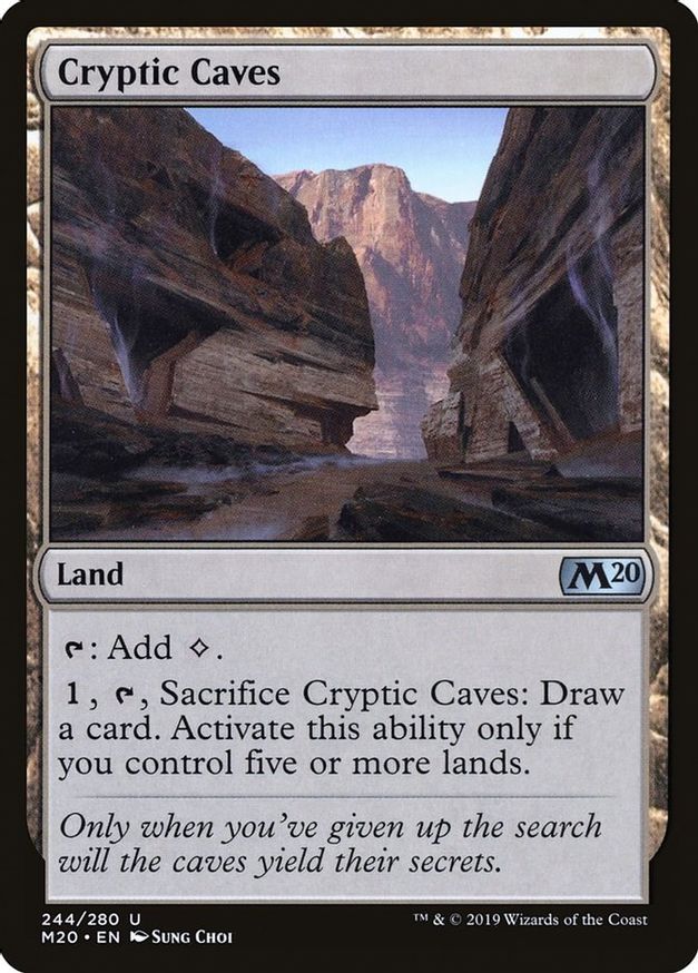 Cryptic Caves | 244 | Core Set 2020