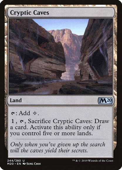 Cryptic Caves | 244 | Core Set 2020