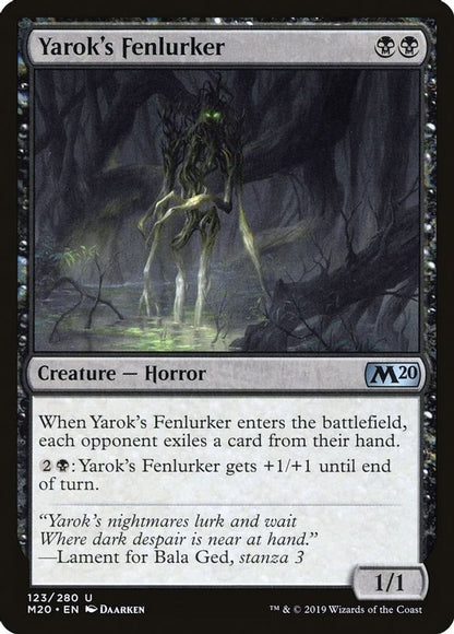 Yarok's Fenlurker | 123 | Core Set 2020