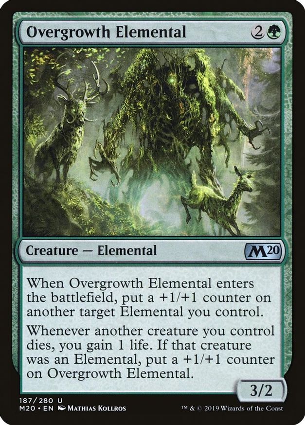 Overgrowth Elemental | 187 | Core Set 2020