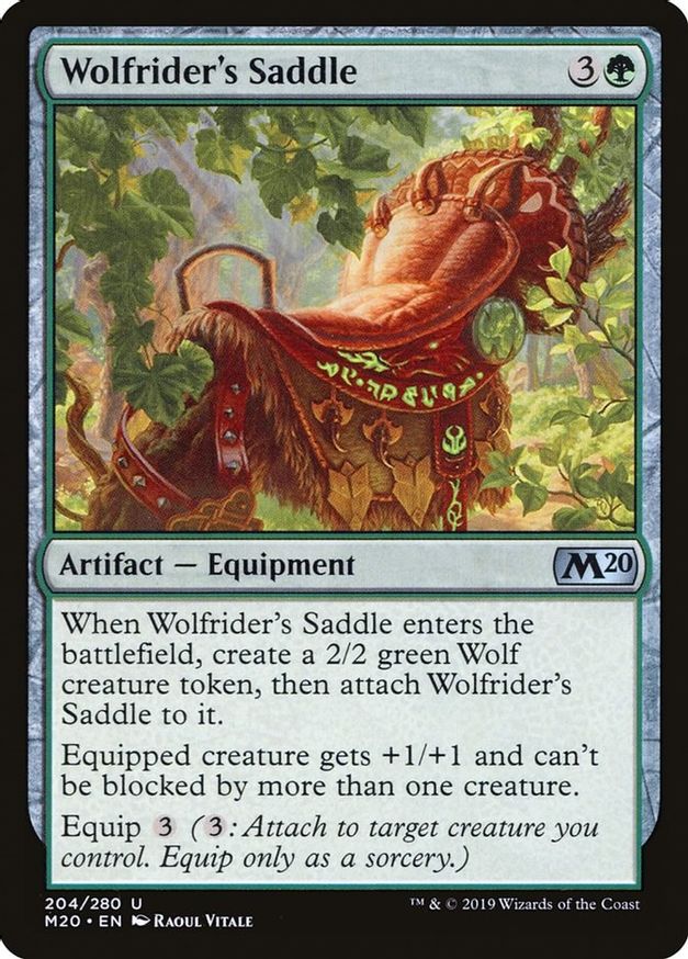 Wolfrider's Saddle | 204 | Core Set 2020