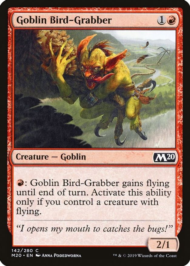 Goblin Bird-Grabber | 142 | Core Set 2020