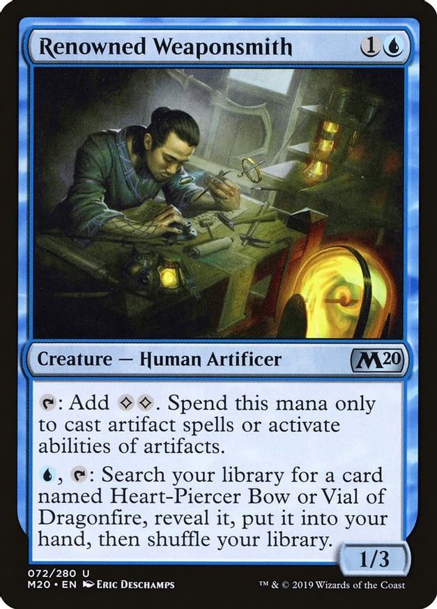 Renowned Weaponsmith | 72 | Core Set 2020