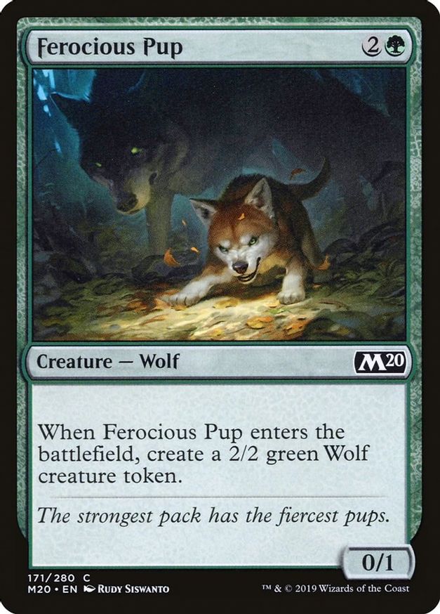 Ferocious Pup | 171 | Core Set 2020