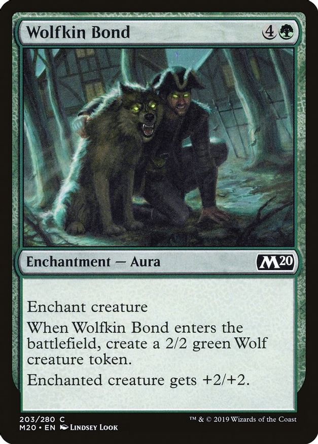 Wolfkin Bond | 203 | Core Set 2020
