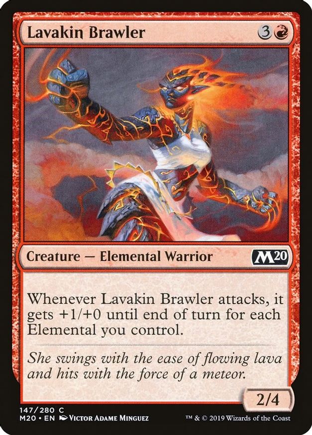 Lavakin Brawler | 147 | Core Set 2020