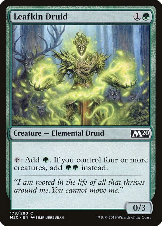 Leafkin Druid | 178 | Core Set 2020