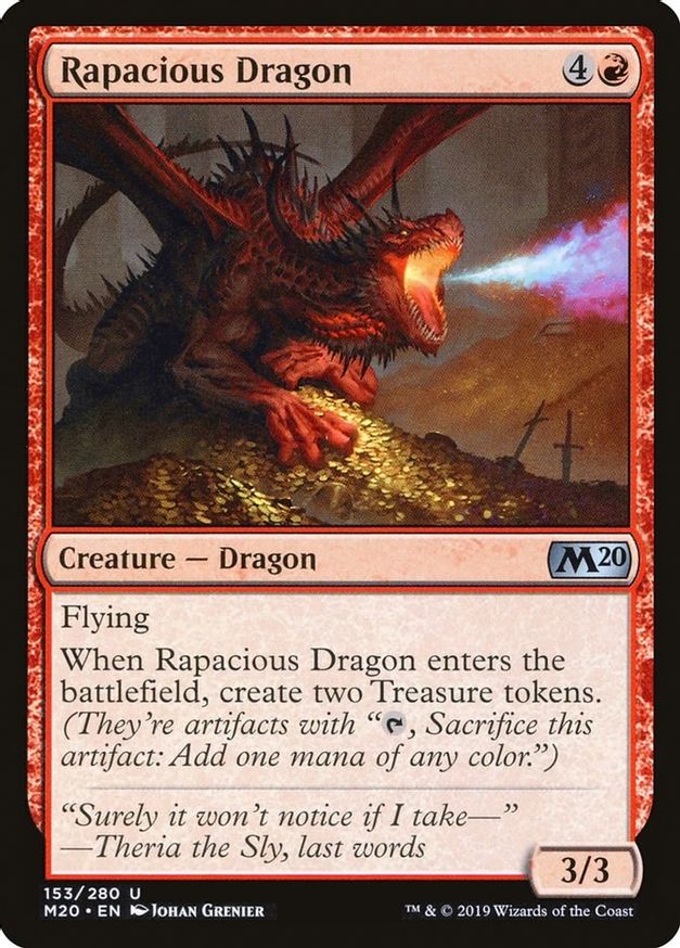 Rapacious Dragon | 153 | Core Set 2020