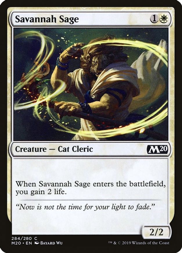Savannah Sage | 284 | Core Set 2020