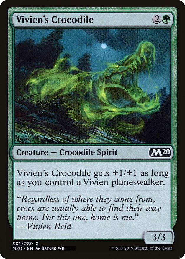 Vivien's Crocodile | 301 | Core Set 2020