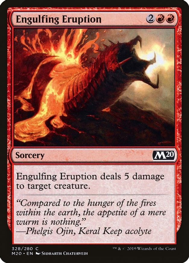 Engulfing Eruption | 328 | Core Set 2020