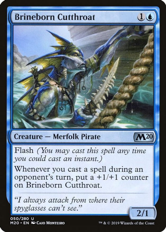 Brineborn Cutthroat | 50 | Core Set 2020