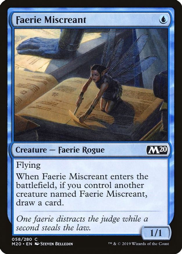 Faerie Miscreant | 58 | Core Set 2020