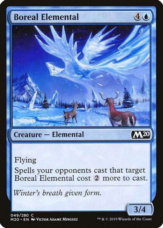 Boreal Elemental | 49 | Core Set 2020