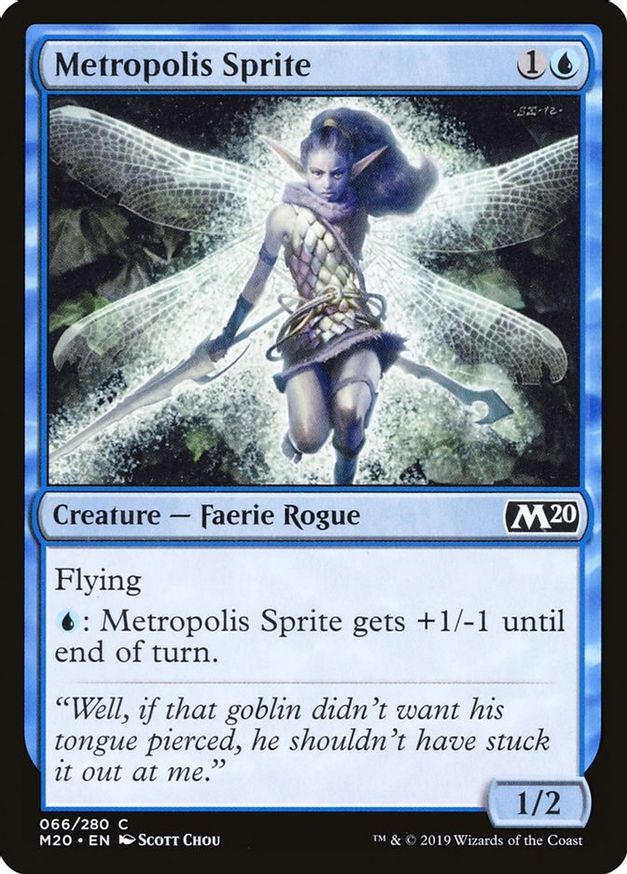 Metropolis Sprite | 66 | Core Set 2020