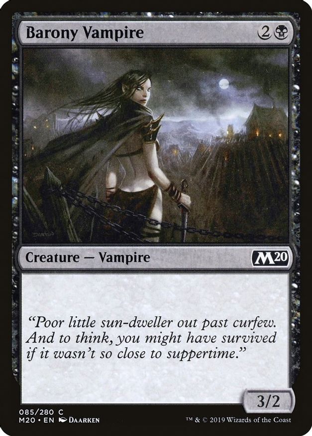 Barony Vampire | 85 | Core Set 2020