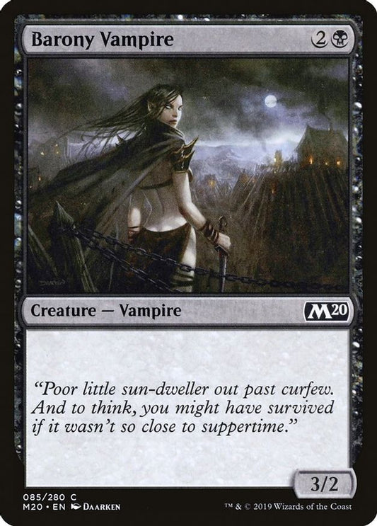 Barony Vampire | 85 | Core Set 2020