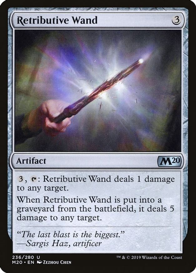 Retributive Wand | 236 | Core Set 2020