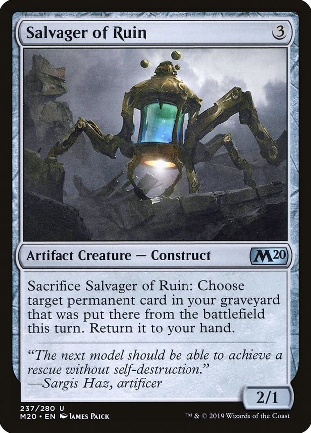 Salvager of Ruin | 237 | Core Set 2020