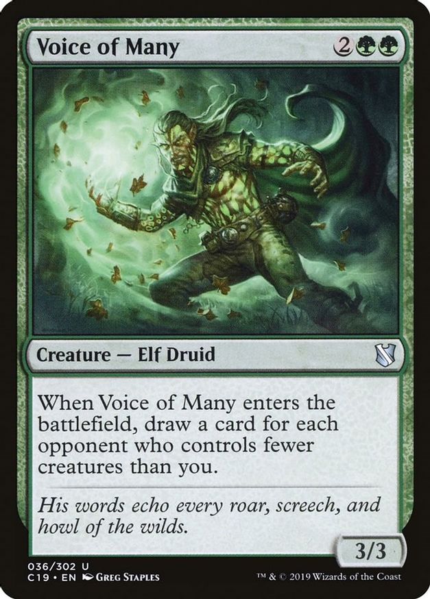 Voice of Many | 36 | Commander 2019