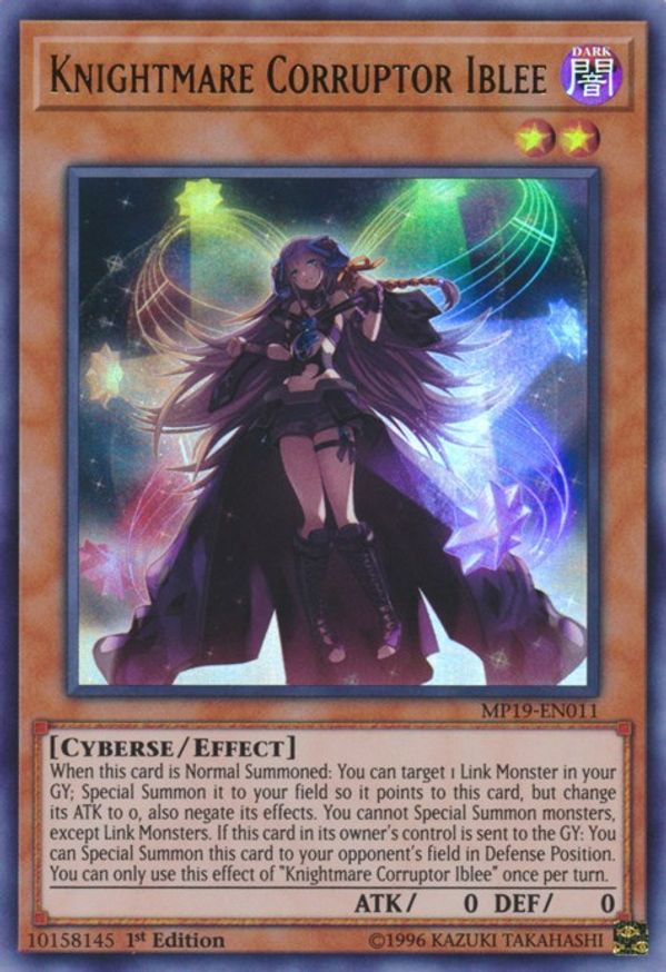Knightmare Corruptor Iblee | MP19-EN011