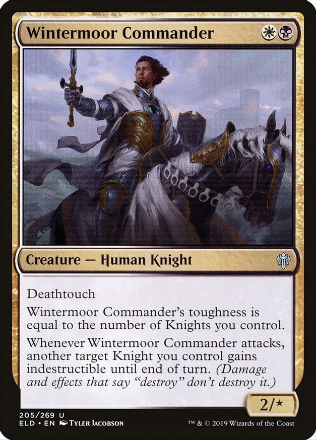 Wintermoor Commander | 205 | Throne of Eldraine