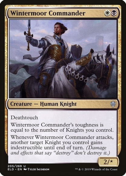 Wintermoor Commander | 205 | Throne of Eldraine