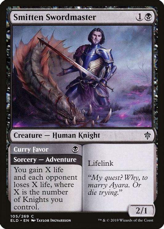 Smitten Swordmaster | 105 | Throne of Eldraine