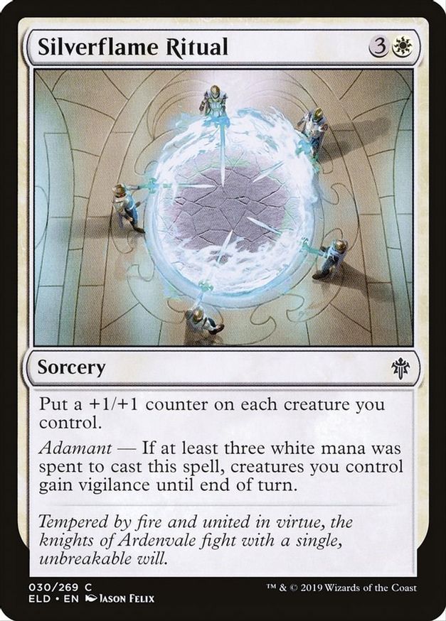 Silverflame Ritual | 30 | Throne of Eldraine