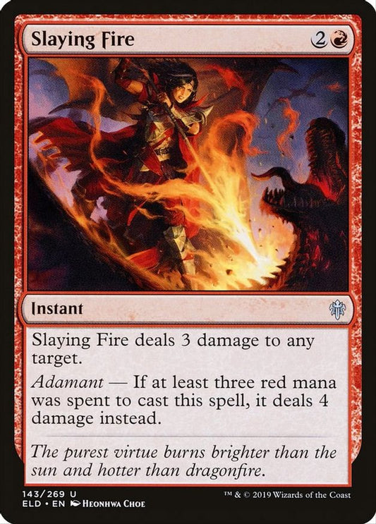 Slaying Fire | 143 | Throne of Eldraine