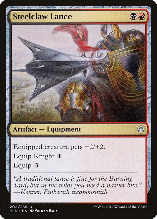 Steelclaw Lance | 202 | Throne of Eldraine