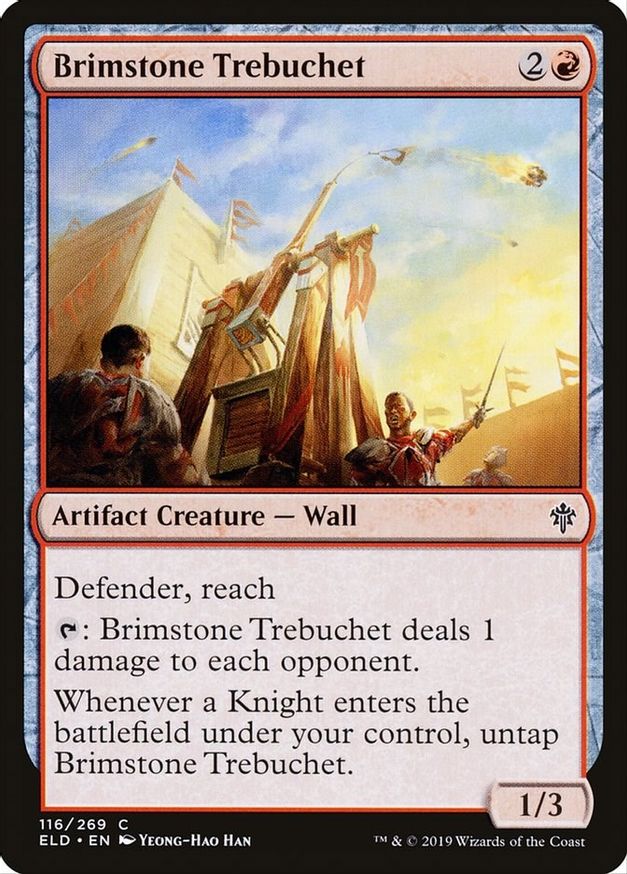 Brimstone Trebuchet | 116 | Throne of Eldraine