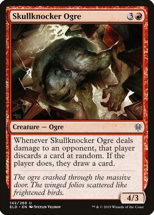 Skullknocker Ogre | 142 | Throne of Eldraine