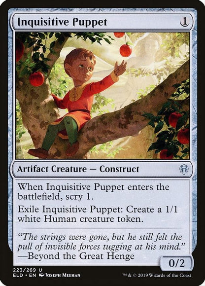Inquisitive Puppet | 223 | Throne of Eldraine