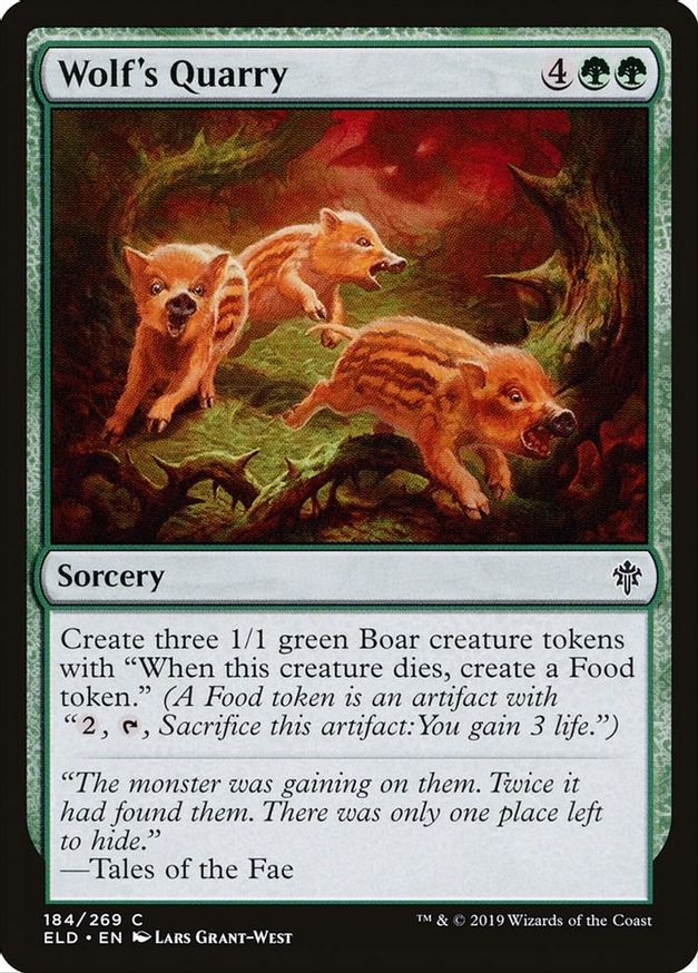 Wolf's Quarry | 184 | Throne of Eldraine