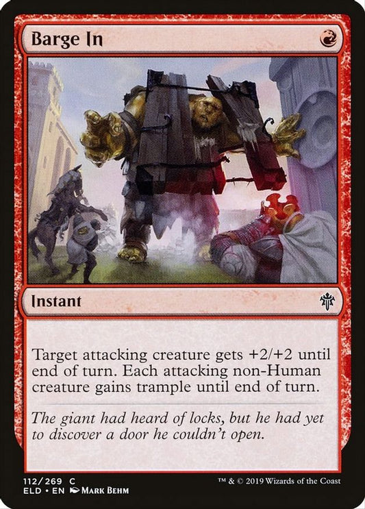 Barge In | 112 | Throne of Eldraine