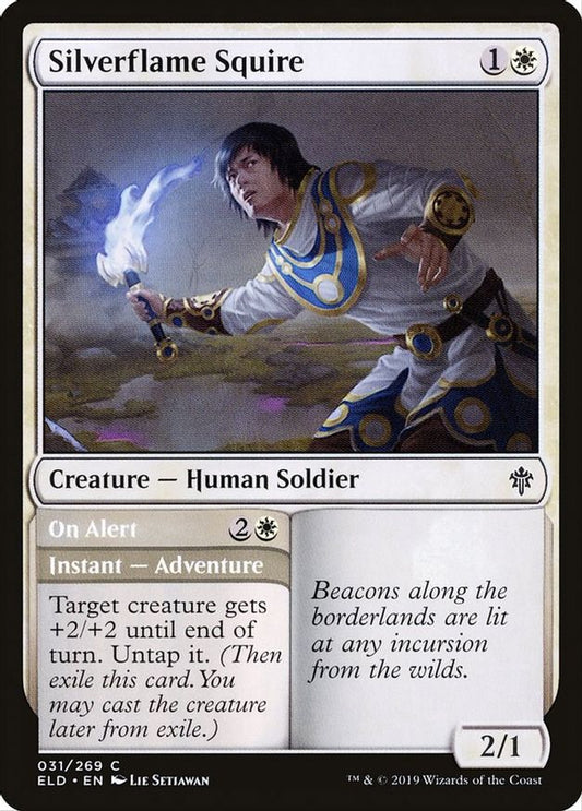 Silverflame Squire | 31 | Throne of Eldraine