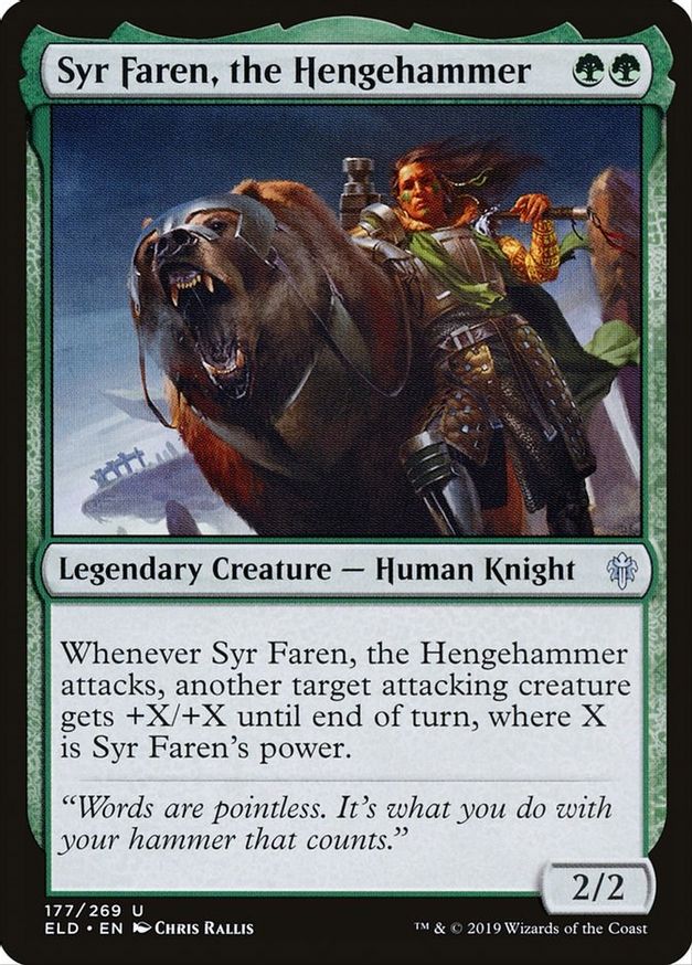Syr Faren, the Hengehammer | 177 | Throne of Eldraine