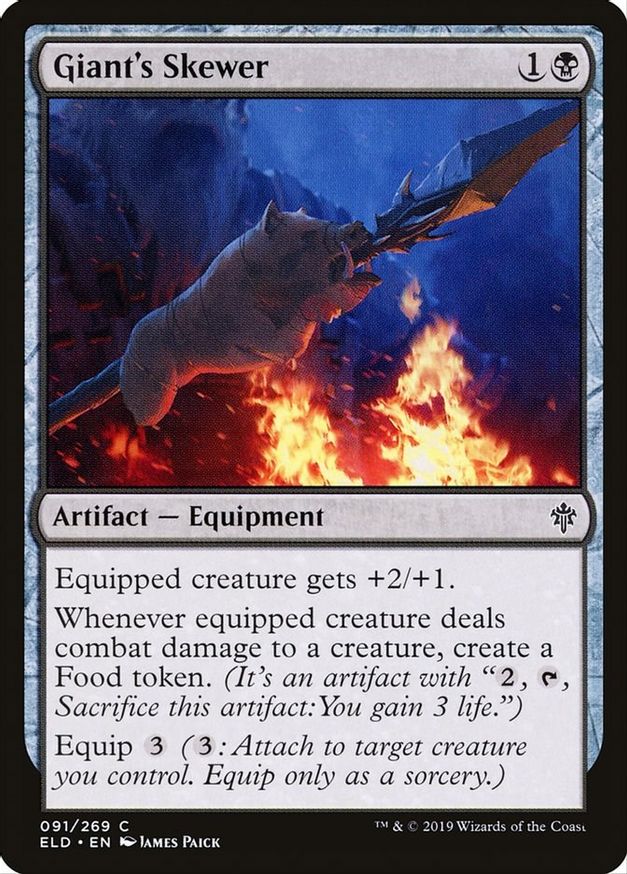 Giant's Skewer | 91 | Throne of Eldraine