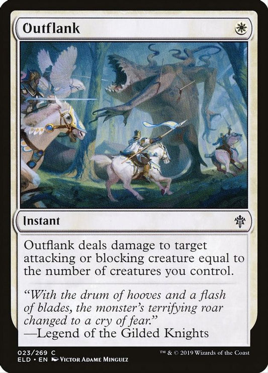 Outflank | 23 | Throne of Eldraine